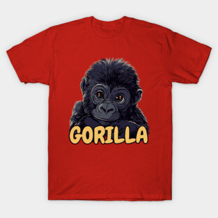 Baby Gorilla - Jungle Cuteness T-Shirt