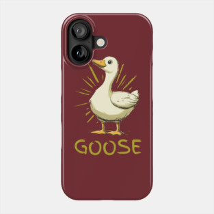 Goose - Retro Cartoon Style Phone Case