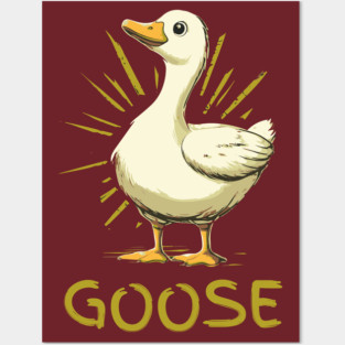 Goose - Retro Cartoon Style Posters and Art