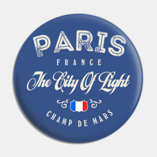 Paris France Vintage Pin