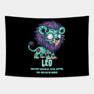 Leo Zombie Tapestry