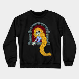 Zombie Rapunzel Crewneck Sweatshirt