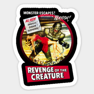 Revenge of the Creature Black Lagoon part 2 Magnet