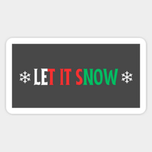 Let It Snow Magnet