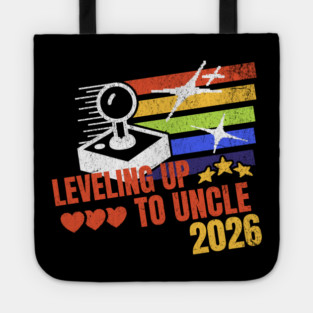 New Uncle Leveling Up to Uncle 2026 Video Gamer Uncle Tote