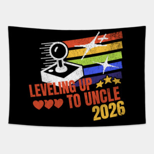 New Uncle Leveling Up to Uncle 2026 Video Gamer Uncle Tapestry