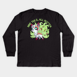 Zombie Kitsune, All Rotten Kids Long Sleeve T-Shirt