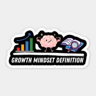 Growth Mindset Definition Sticker