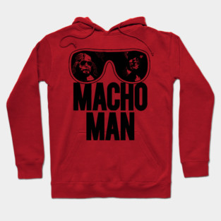 Macho Man Glass Randy Savage Hoodie