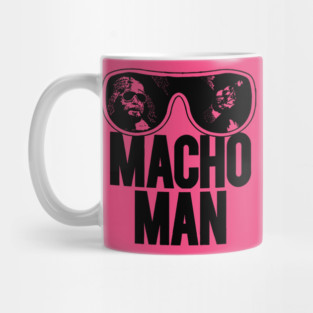 Macho Man Glass Randy Savage Mug
