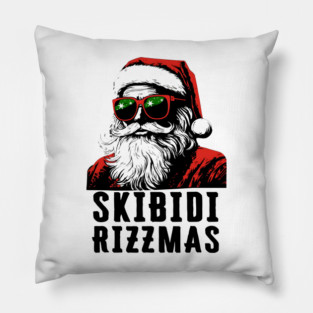 Skibidi Rizzmas Pillow