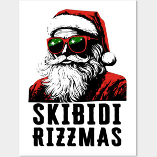Skibidi Rizzmas Posters and Art