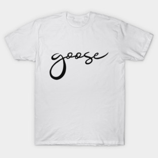 retro classic goose band logo T-Shirt