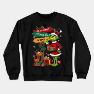 Christmas Grinch Crewneck Sweatshirt