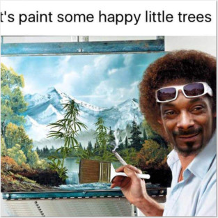 marijuana cannabis weed meme Posters and Art