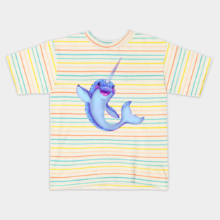 Friendly Narwhal Kids T-Shirt