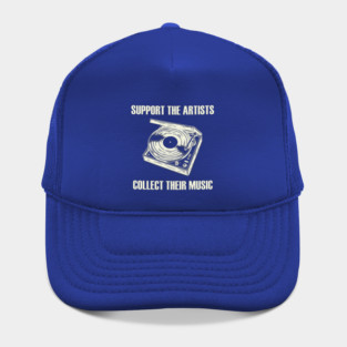 Vinyl Collector (cream) Hat