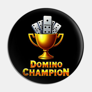 Domino Champion Pin