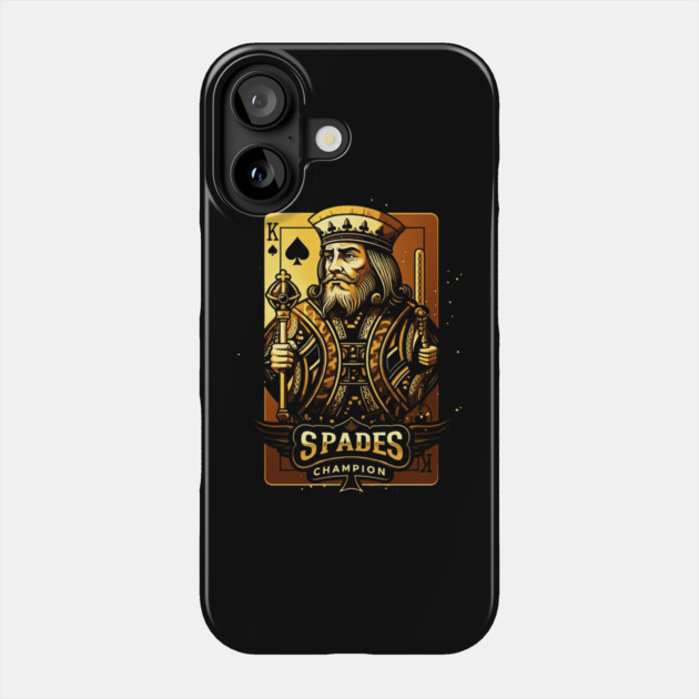 Spades Champion Phone Case by UrbanLifeApparel