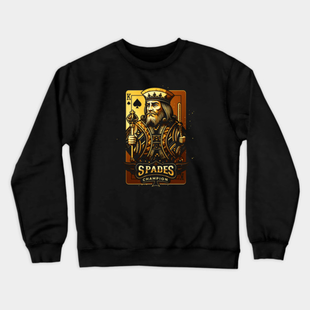 Spades Champion Crewneck Sweatshirt by UrbanLifeApparel