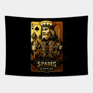 Spades Champion Tapestry