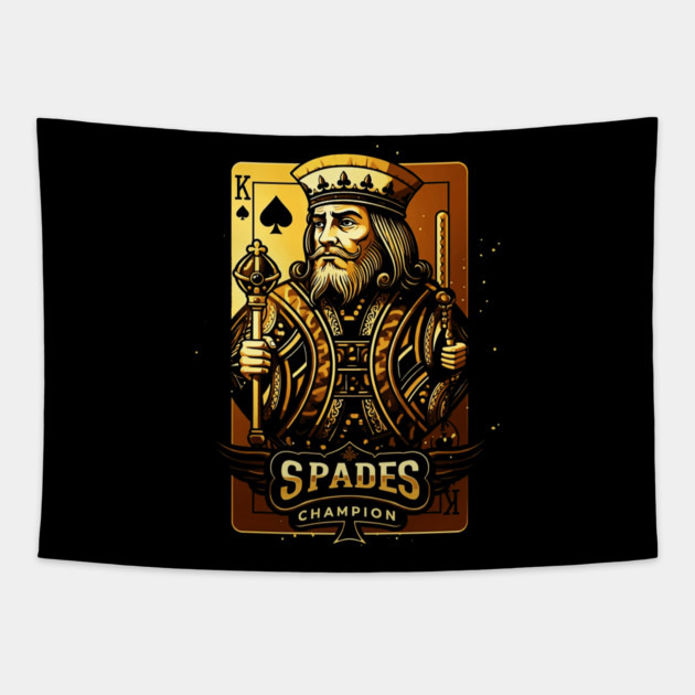 Spades Champion Tapestry by UrbanLifeApparel