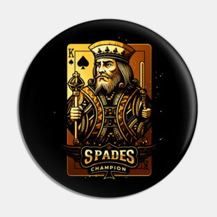 Spades Champion Pin