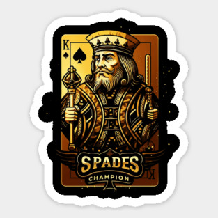 Spades Champion Magnet