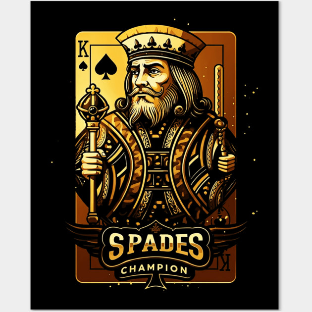 Spades Champion Wall Art by UrbanLifeApparel