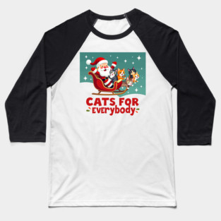 cats for everybody Baseball T-Shirt