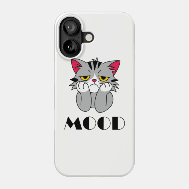 Sad Bored Tired Mood Depression Vibes Phone Case by Anticorporati