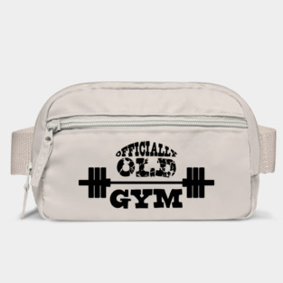 The Original Officially Old Gym T-shirt Bag