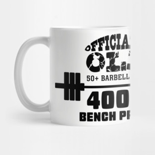 Officially Old Bench 400 Press Club Mug
