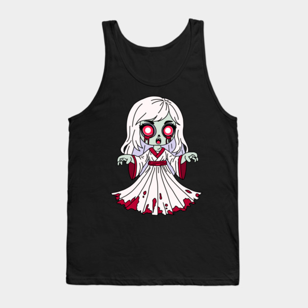 Zombie Banshee Tank Top by H. R. Sinclair