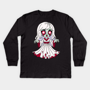 Zombie Banshee Kids Long Sleeve T-Shirt