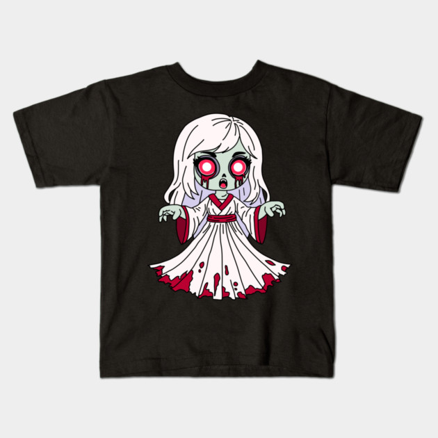 Zombie Banshee Kids T-Shirt by H. R. Sinclair