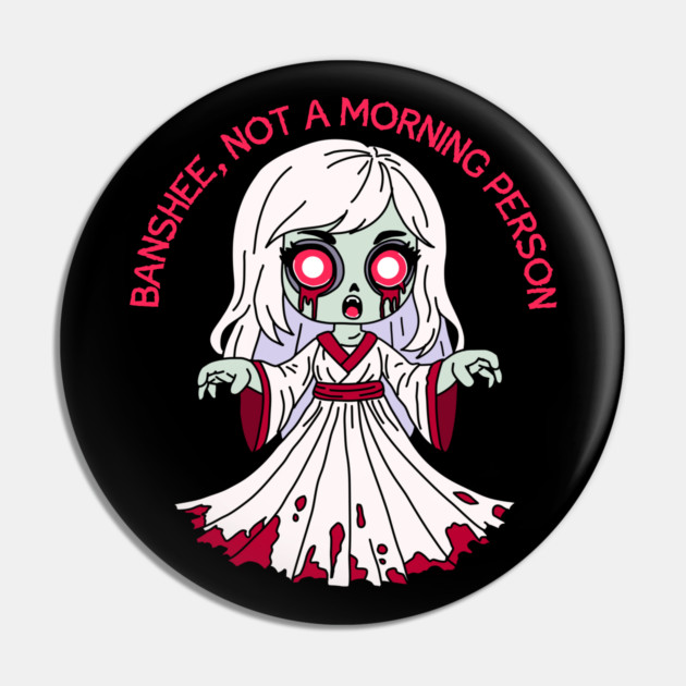 Zombie Banshee, not morning person Pin by H. R. Sinclair