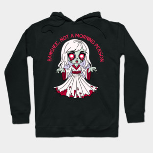 Zombie Banshee, not morning person Hoodie