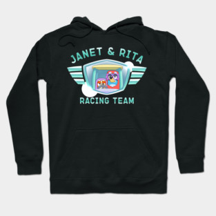 Bluey Grannies Janet Rita Racing Team Hoodie