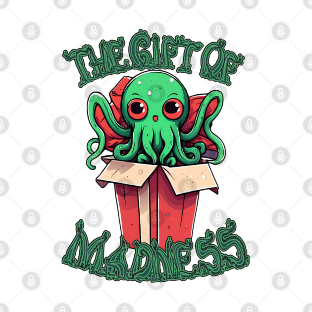 Gift of Madness - Kawaii Cthulhu Christmas by WolfMerrik