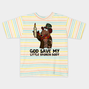 Muppet Christmas Carol - God Save My Little Broken Body Kids T-Shirt
