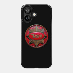 BSA Motorcycles England Phone Case