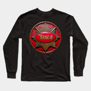 BSA Motorcycles England Long Sleeve T-Shirt