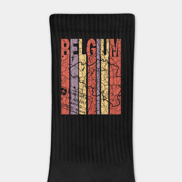 Belgium Flag Retro by TuncGK