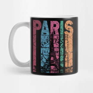 Paris - Retro City Design Mug