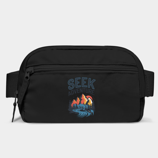 Seek Adventure: Perfect Vacation, Camping, and Hiking for Nature and Adventure Lovers by Pixel Threads 