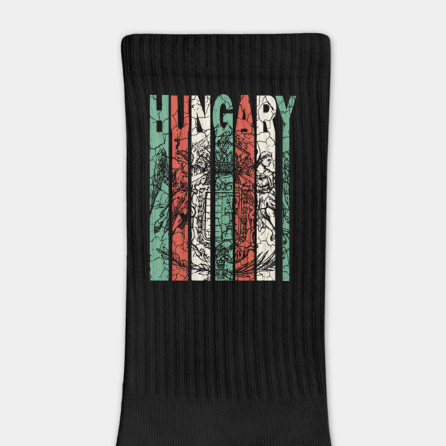 Hungary Flag - Pastel Retro Badge by TuncGK