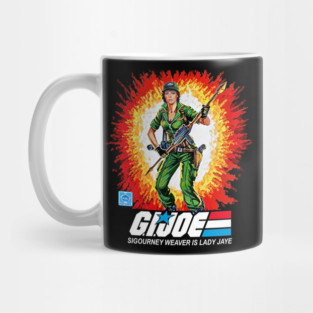 Sigourney Weaver as Lady Jaye in the Gi Joe Movie that never was Mug
