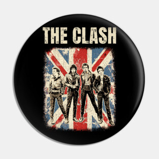 Vintage The Clash Pin