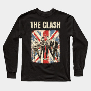 Vintage The Clash Long Sleeve T-Shirt